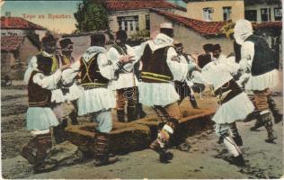 1918 Prilep, Horo / Macedonian folklore, traditional dance (EB)