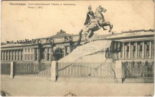 Saint Petersburg, St. Petersbourg, Petrograd; Bronze Horseman, statue of Peter the Great (EK)