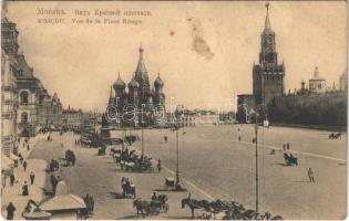 Moscow, Moscou; Place rouge / Red Square (fa)