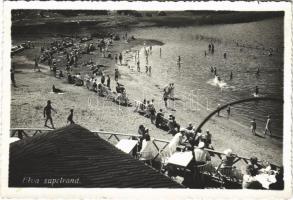 1938 Elva, Supelrand / beach, bathers. photo