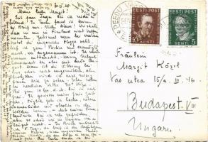 1938 Elva, Supelrand / beach, bathers. photo