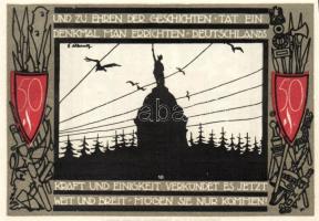 Német Birodalom/Weimari Köztársaság/ Detmold 1920. 50Pf(10x) 10klf db, teljes sor T:I