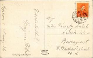 Sopron, Petőfi tér, színház + "SOPRON-GYŐR 57" mozgóposta