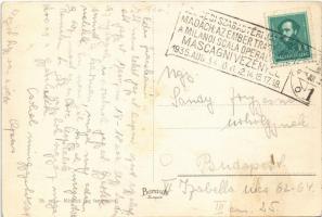 Szeged, Klauzál tér + "1935 Szegedi Szabadtéri Játékok" So. Stpl