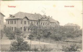 Tatabánya, Casinó épülete + WIEN-GYŐR-BUDAPEST 14 mozgóposta (EK)