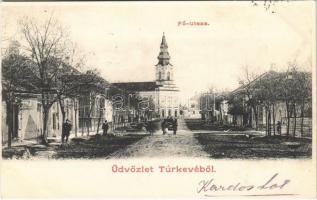 1902 Túrkeve, Fő utca, templom