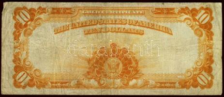 USA/Gold Certificate 1922. 10$ T:III R!