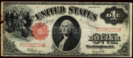 USA/United States Note 1917. 1$ T:III-