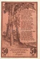 Német Birodalom/Weimari Köztársaság/Feldberg 1922. 10Pf + 25Pf + 50Pf 3 klf db, teljes sor T:I