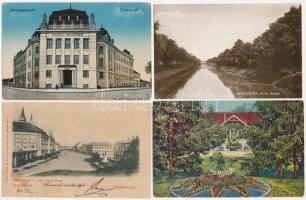 45 db RÉGI magyar város képeslap / 45 pre-1945 Hungarian town-view postcards