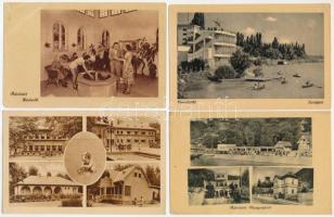 105 db MODERN magyar város képeslap az 1950-es évekből / 105 modern Hungarian town-view postcards un...