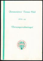 1970 A Ferencvárosi Torna Cluba 1970. évi versenyeredményei, 72p