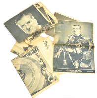 cca 1941-1943 A Képes Vasárnap 16 db száma, több szám címlapján Horthy Miklóssal, szakadásokkal