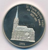 Liechtenstein 1996. 5EUR Cu-Ni St. Florin templom T:1	 Liechtenstein 1996. 5 Euro Cu-Ni St. Florin church T:UNC