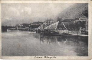 Kotor, Cattaro; Hafenpartie / port (EK)