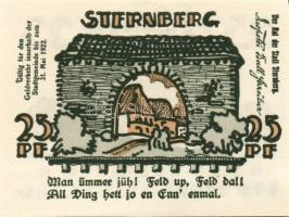 Német Birodalom/Weimari Köztársaság/Sternberg 1922. 10Pf + 25Pf + 50Pf 3 klf db, teljes sor T:I