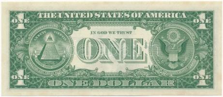Amerikai Egyesült Államok 1957-1961. (1957) 1$ "Silver Certificate - kisméretű", kék pecsé...