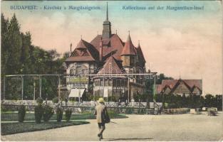 1911 Budapest XIII. Kávéház a Margitszigeten (EK)