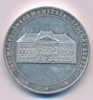 DN Vas Megye Önkormányzata Szolgálatáért ezüstözött piefort emlékérem tokban (42,5mm) T:2 ph.
