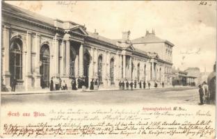 1900 Wien, Vienna, Bécs; Aspangbahnhof / railway station (fl)