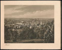 cca 1920-1940 Passau és környéke. Passau, G. Kanzler-ny, 10 fekete-fehér fotót tartalmazó prospektus...