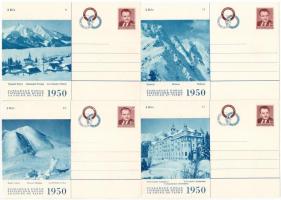 1950 Tátra, Magas Tátra, Vysoké Tatry; Tatransky Pohár, 31. Lyziarske Majstrovstvá CSR / La Coupe de...