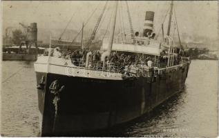 Szczecin, Stettin; Lili Woermann German steamship. photo