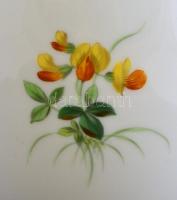 Meisseni porcelán váza. Kézzel festett, jelzett,  hibátlan m: 18,5 cm