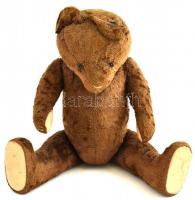 Steiff teddy bear. Jelzett, kopott. 45 cm