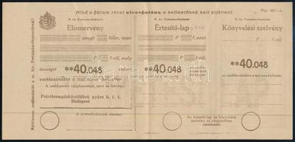 1934 Petrofor Petroleumgázfőző- és fűtőkészülékek, Bp., Andrássy-út 50, fejléces megrendelőlap és sz...