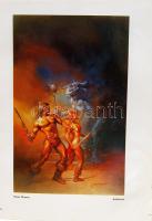 Boris Vallejo fantasztikus világa 44 db fantasy-festmény nyomata 25x35 cm