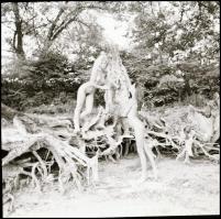 cca 1979 Pucér piknik a Dunakanyarban, Menesdorfer Lajos (1941-2005) budapesti fotóművész hagyatékáb...