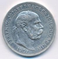 1907KB 5K Ag "Ferenc József koronázásának 40. évfordulója" T:2-
Adamo K7.1