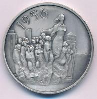 Csíkszentmihályi Róbert (1940-) DN 1956 / 56-os Szövetség ezüstözött fém emlékérem tokban (42,5mm) T:1