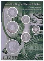 2006. Mesterdarabok ezüstből 1946 1946. 2f-5Ft Ag (6xklf) forgalmi sor utánverete eredeti díszcsomagolásban T:PP Hungary 2006. Silver master pieces 1946 1946. 2 Fillér - 5 Forint Ag (6xdiff) restrike coin set in original case C:PP Adamo FO1.1