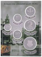 2006. "Mesterdarabok ezüstből 1946" 1946. 2f-5Ft Ag (6xklf) forgalmi sor utánverete eredet...
