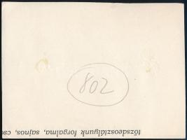 cca 1931 Kinszki Imre (1901-1945) budapesti fotóművész hagyatékából jelzés nélküli vintage fotó (ez ...