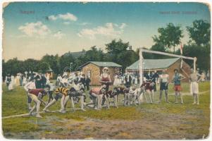 Szeged, Strand fürdő, síkfutás, sportverseny, focipálya (b)