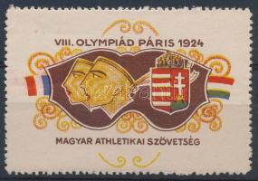1924 Párizsi olimpia magyar levélzáró