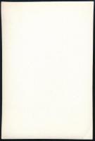 cca 1933 Kinszki Imre (1901-1945) budapesti fotóművész hagyatékából, jelzés nélküli vintage fotó (ké...