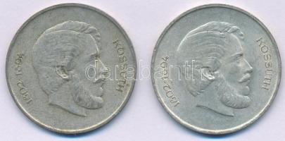 1947. 5Ft Ag "Kossuth" (2x) T:2-,3 patina Adamo F8.1