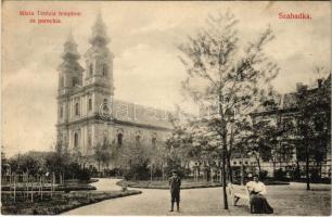 1913 Szabadka, Subotica; Mária Terézia templom és parókia / church and parish (EK)