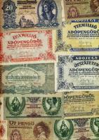 Kis bankjegy tétel, 51db, benne pengő, infla, jobbakkal T:I,II (többségében)