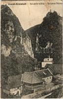 1917 Brassó, Kronstadt, Brasov; Salamon szikla / Salamon Felsen / rock (fl)