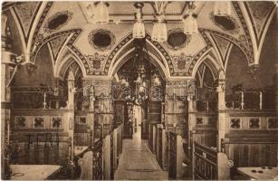 1914 Budapest V. Förster János söntése az "Apostolok"-hoz, söröző, fülkék, belső. Kígyó utca 6. (EK)