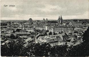 Eger, látkép. Engländer Adolf kiadása (EK)