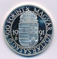 1991. 500Ft Ag "II. János Pál pápa látogatása" tanúsítvánnyal T:PP fo.
Adamo EM120