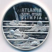 1994. 1000Ft Ag "Nyári olimpia - Atlanta" tanúsítvánnyal T:PP  Adamo EM137