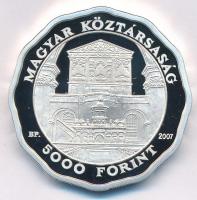 2007. 5000Ft Ag "Debreceni Református Nagytemplom" kapszulában, tanúsítvánnyal T:PP
Adamo...