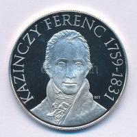 2009. 3000Ft Ag "Kazinczy Ferenc" kapszulában, tanúsítvánnyal T:PP Adamo EM224